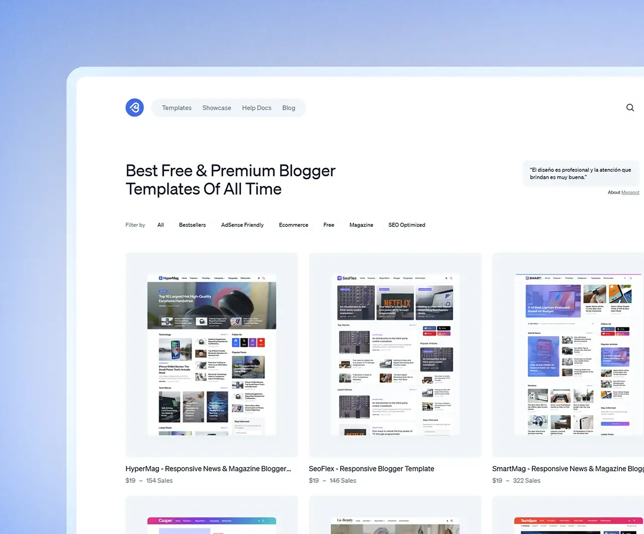 Pro Blogger Templates